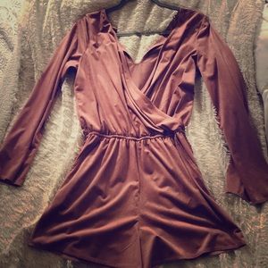 Long sleeved romper